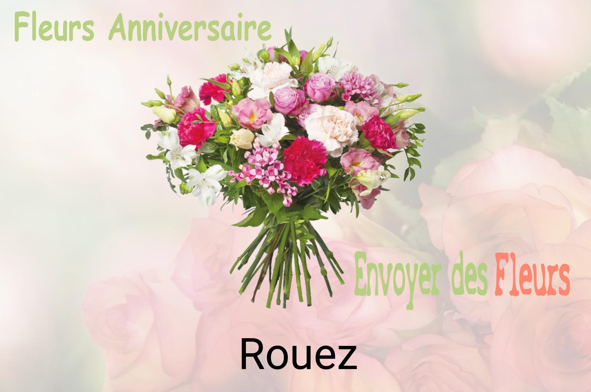 Bouquet de fleurs d’anniversaire livré à Rouez